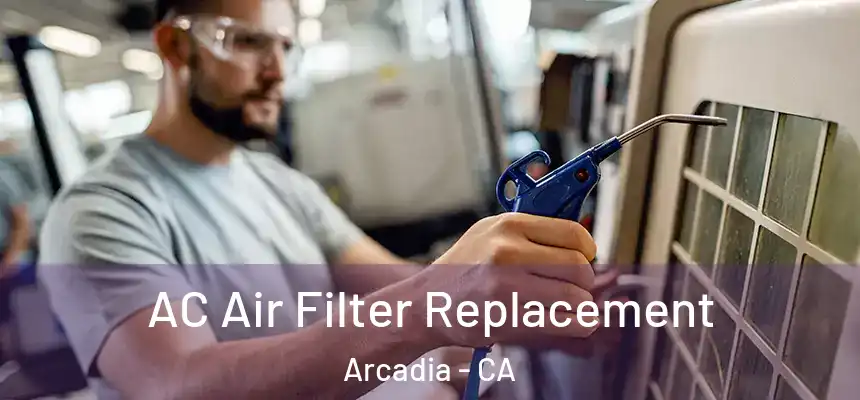  AC Air Filter Replacement Arcadia - CA