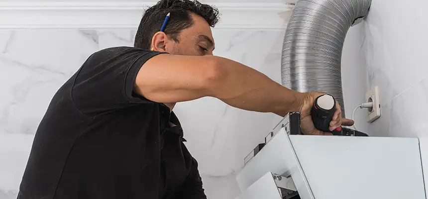 Precision In-wall Dryer Vent Cleaning & Rerouting Corrections in Arcadia, CA